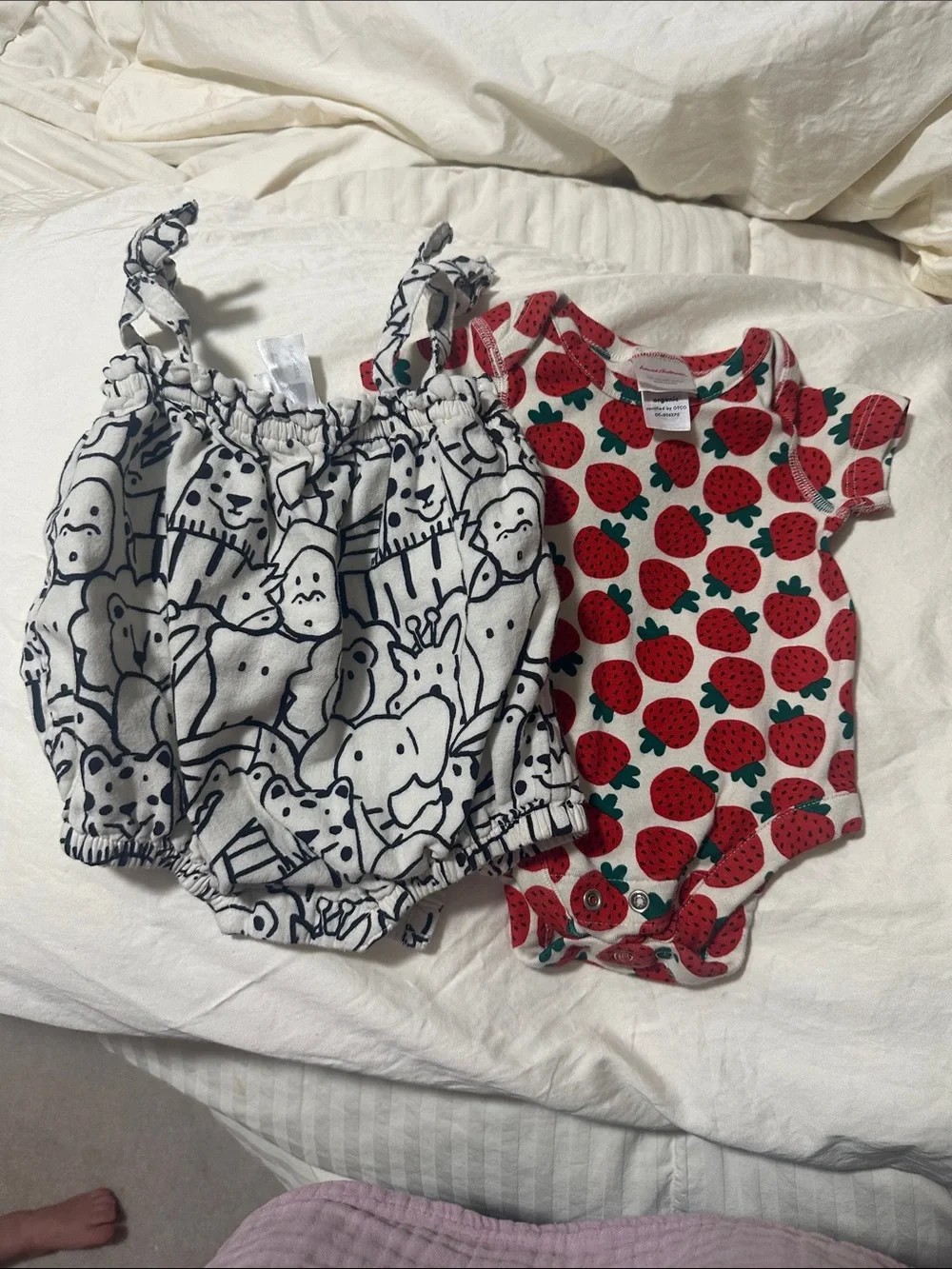 Hanna Anderson organic cloth baby outfit